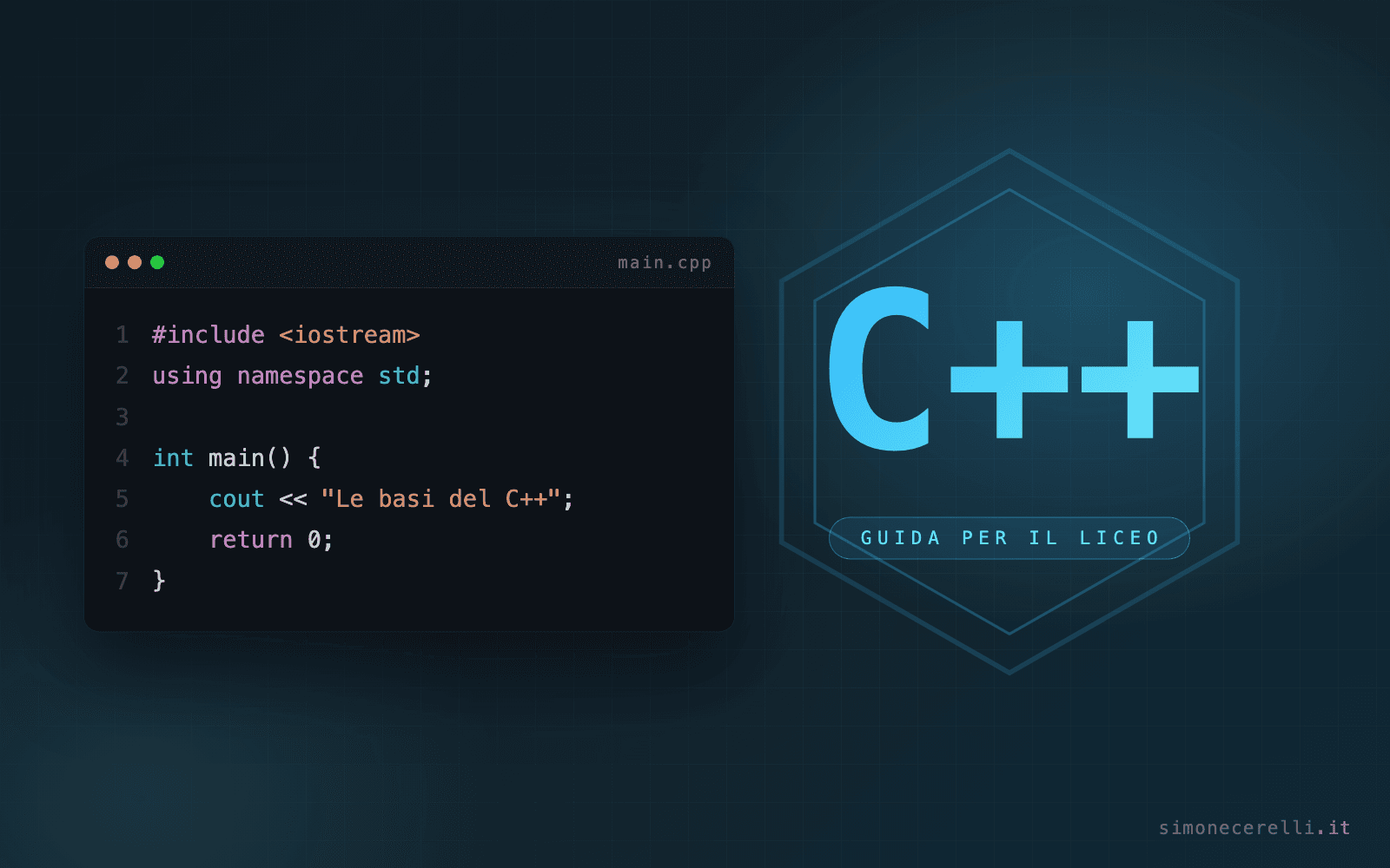 Le basi del C++: guida completa per il liceo